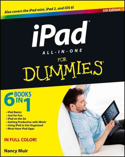 iPad All-in-One For Dummies cover