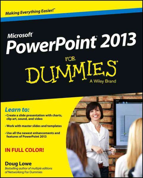 PowerPoint 2013 for Dummies cover