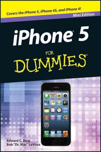 (Mini Edition) iPhone 5 FOR DUMMIES (Mini Edition) cover