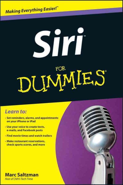 Siri For Dummies cover