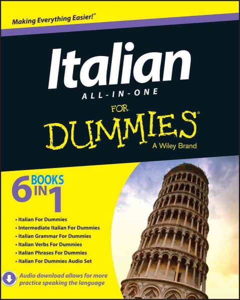 Italian All-in-One For Dummies cover