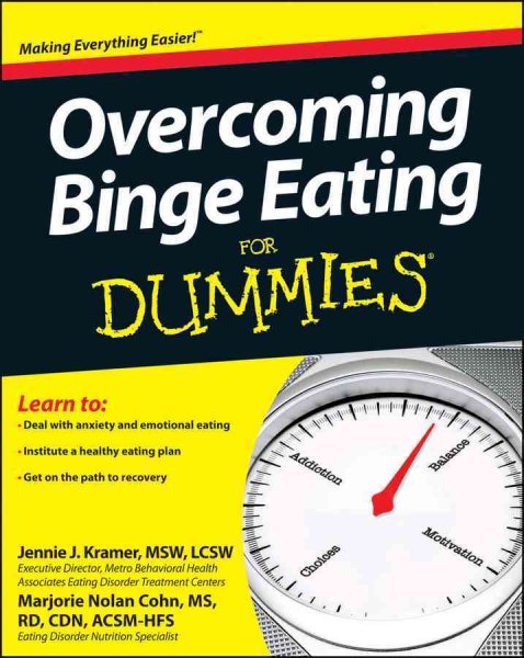 Overcoming Binge Eating For Dummies cover