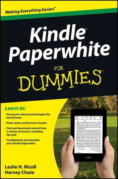 Kindle Paperwhite for Dummies cover