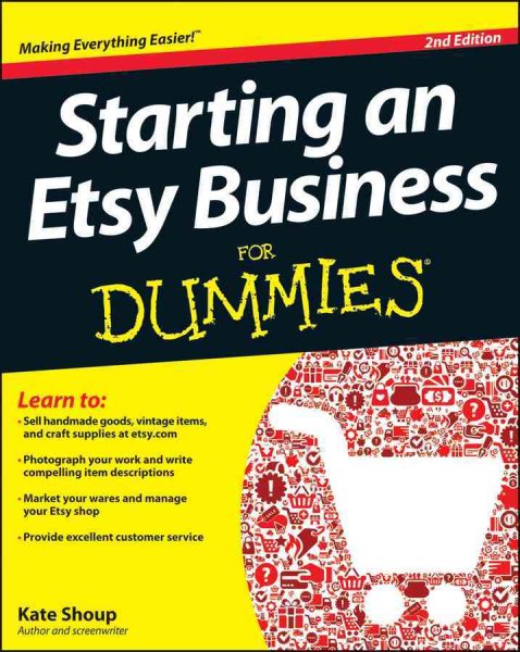 Starting an Etsy Business For Dummies cover