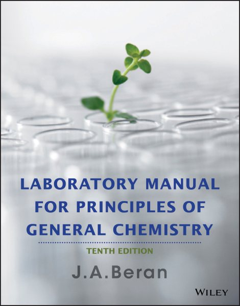 Laboratory Manual for Principles of General Chemistry cover