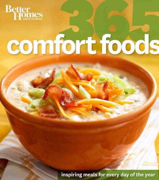 Better Homes and Gardens 365 Comfort Foods cover