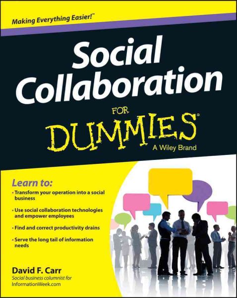 Social Collaboration For Dummies cover