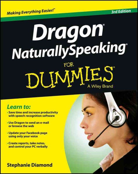 Dragon NaturallySpeaking for Dummies: Third Edition cover