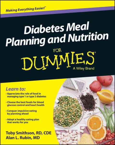 Diabetes Meal Planning and Nutrition For Dummies cover