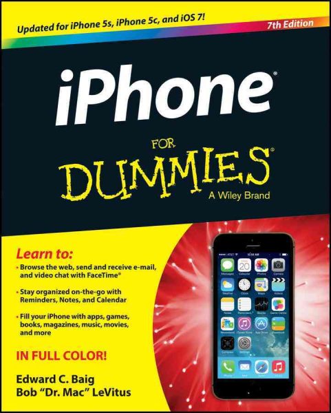 iPhone For Dummies cover