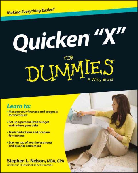 Quicken 2014 For Dummies cover