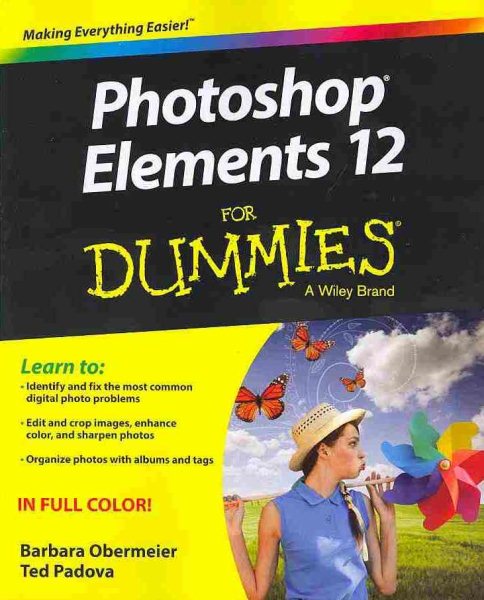 Photoshop Elements 12 For Dummies cover
