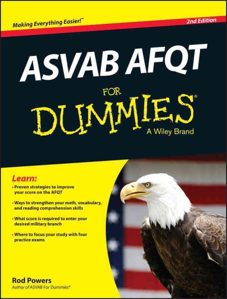 ASVAB AFQT FD 2e (For Dummies)