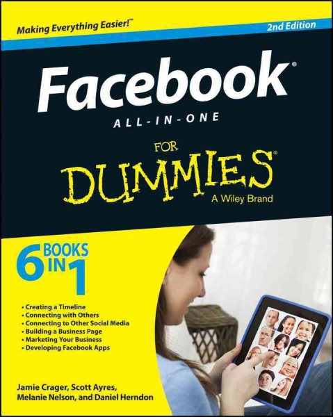 Facebook All-in-One For Dummies, 2nd Edition cover