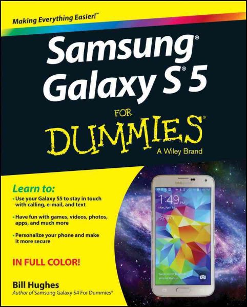 Samsung Galaxy S5 For Dummies cover