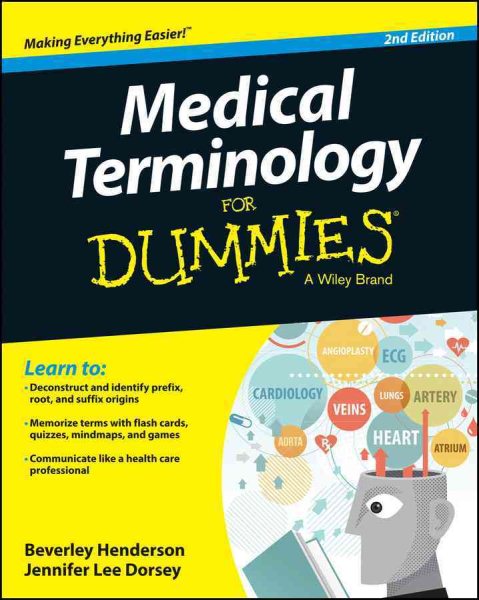 Medical Terminology Fd, 2e (For Dummies) cover