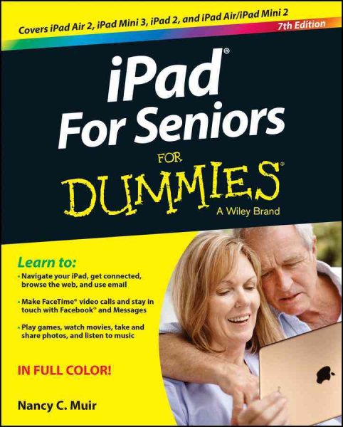 iPad For Seniors For Dummies cover
