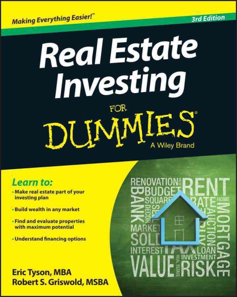Real Estate Investing For Dummies cover