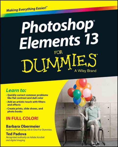 Photoshop Elements 13 For Dummies cover