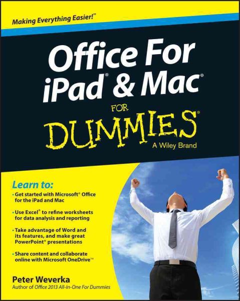 Office for iPad and Mac For Dummies cover