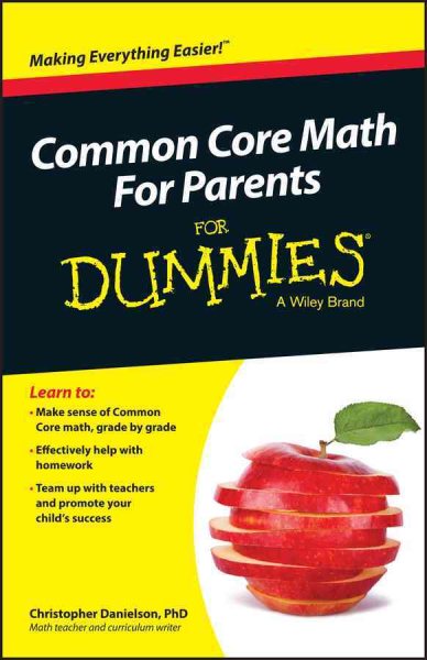 Common Core Math For Parents For Dummies with Videos Online cover