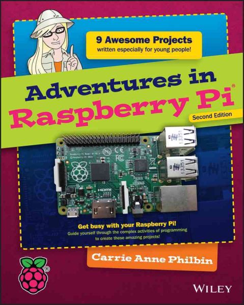 Adventures in Raspberry Pi cover