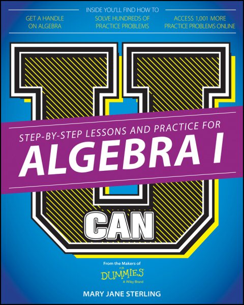 U Can: Algebra I For Dummies cover