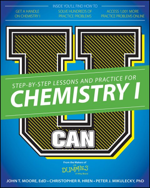 U Can: Chemistry I For Dummies cover