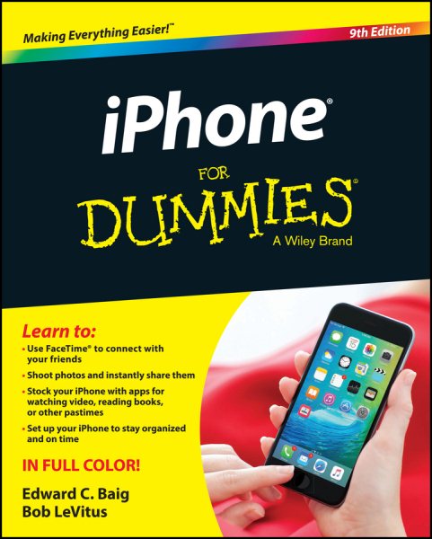 iPhone For Dummies cover