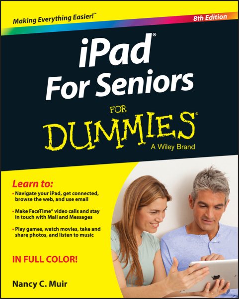 iPad for Seniors for Dummies (For Dummies (Computer/Tech)) cover