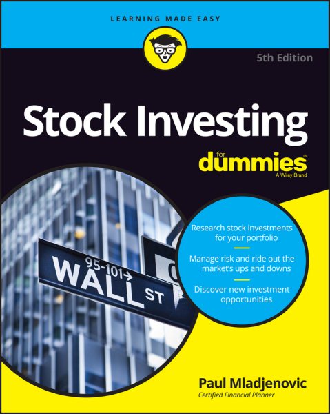Stock Investing For Dummies (For Dummies (Business & Personal Finance)) cover