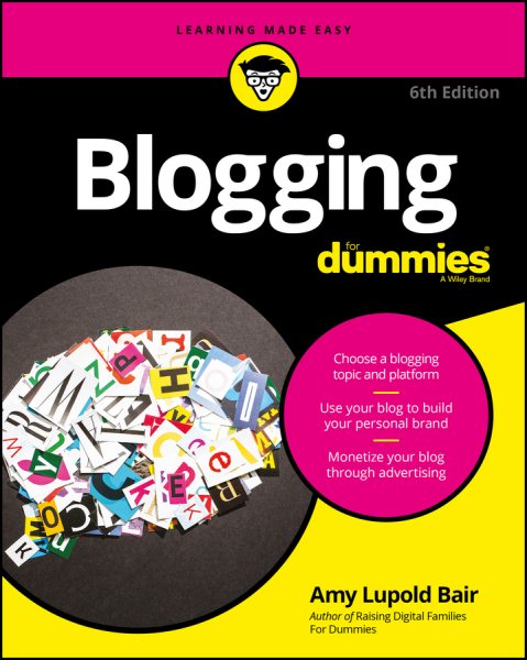 Blogging For Dummies (For Dummies (Computer/Tech)) cover