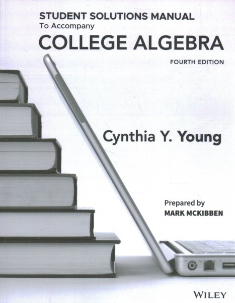 College Algebra, Student Solutions Manual cover