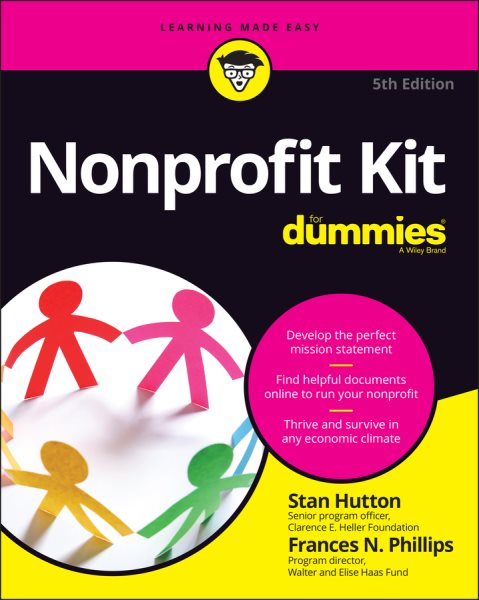 Nonprofit Kit Fd 5e (For Dummies) cover