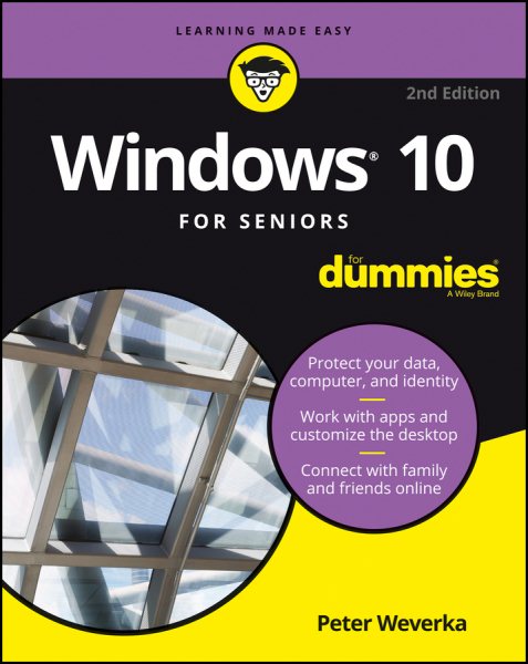 Windows 10 For Seniors For Dummies cover