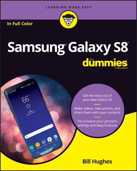 Samsung Galaxy S8 For Dummies (For Dummies (Computer/Tech)) cover