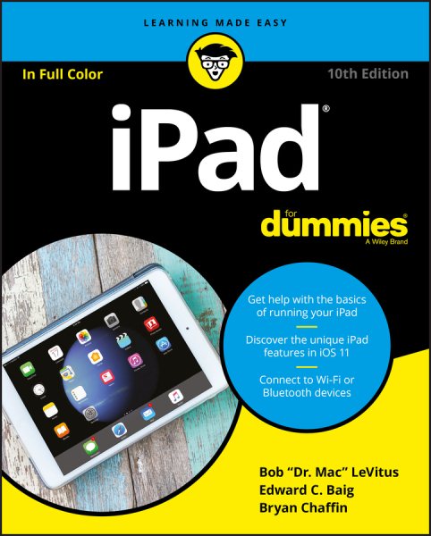 iPad For Dummies (For Dummies (Computer/Tech)) cover