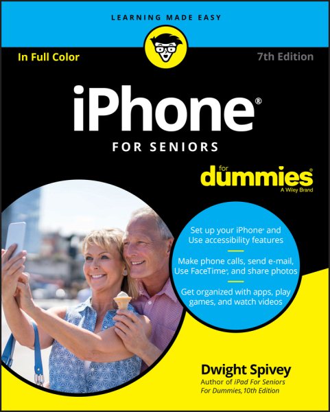 iPhone For Seniors For Dummies (For Dummies (Computer/Tech)) cover