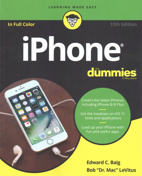 iPhone For Dummies (For Dummies (Computer/Tech)) cover