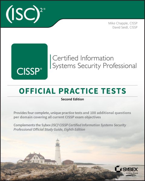 (ISC)2 CISSP Certified Information Systems Security Professional Official Practice Tests cover