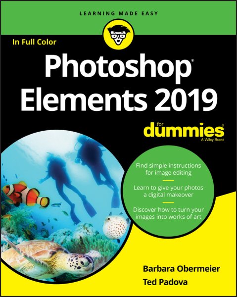 Photoshop Elements 2019 For Dummies cover