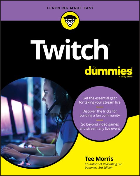 Twitch For Dummies cover