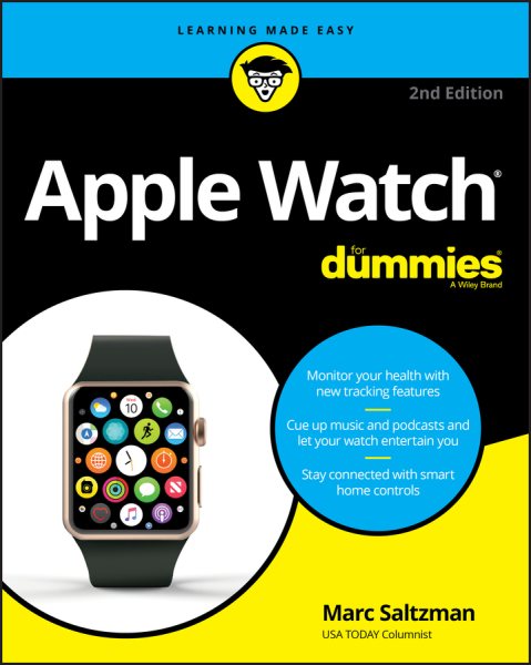 Apple Watch For Dummies, 2nd Edition cover