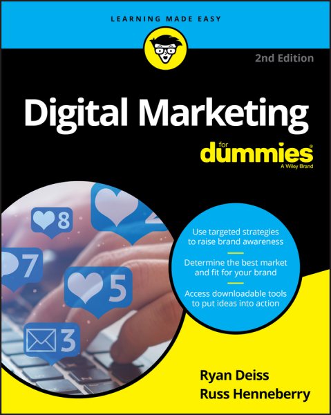 Digital Marketing For Dummies (For Dummies (Business & Personal Finance)) cover