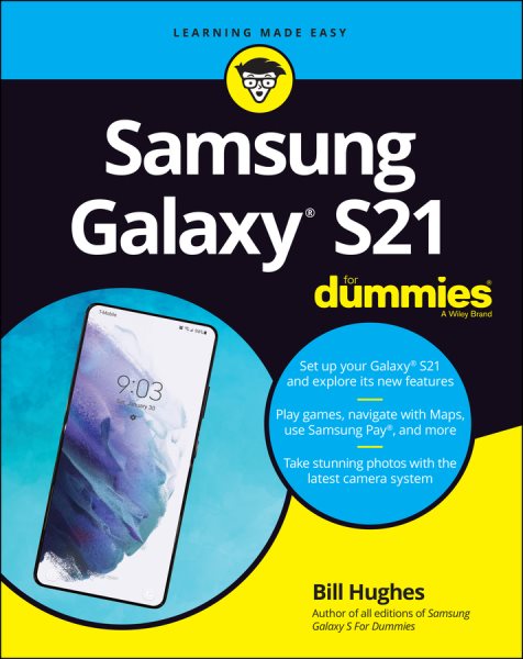 Samsung Galaxy S21 For Dummies (For Dummies (Computer/Tech)) cover