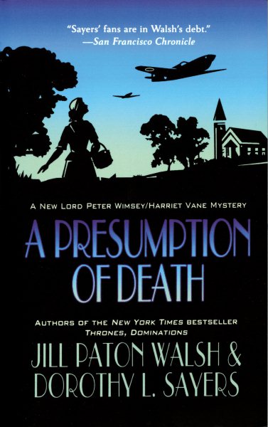 A Presumption of Death (Lord Peter Wimsey and Harriet Vane) cover