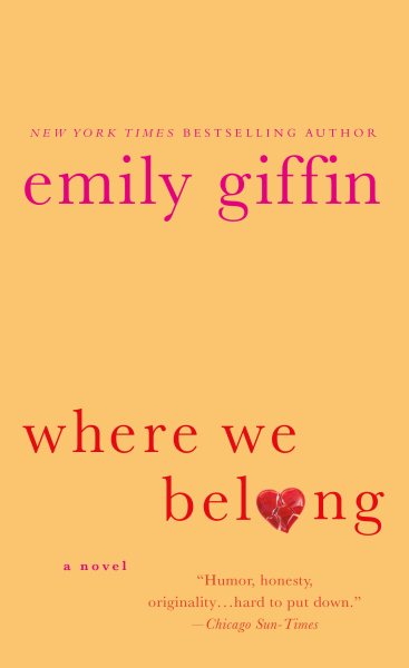 Where We Belong: A Novel cover