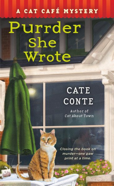 Purrder She Wrote: A Cat Cafe Mystery (Cat Cafe Mystery Series, 2) cover