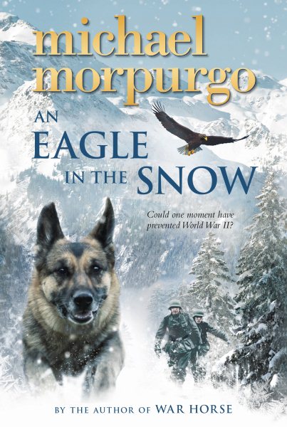 Eagle in the Snow cover