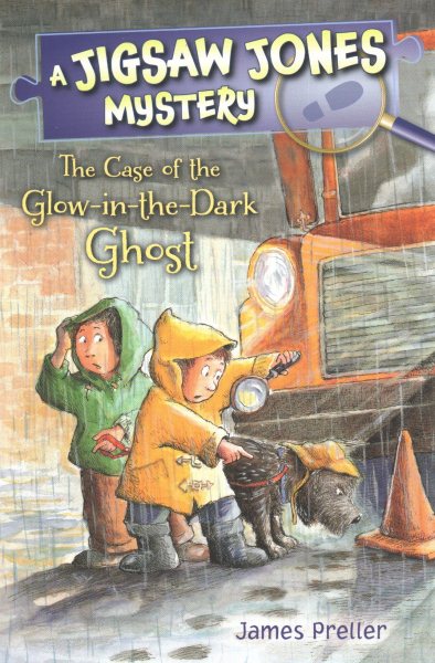 Jigsaw Jones: The Case of the Glow-in-the-Dark Ghost (Jigsaw Jones Mysteries) cover